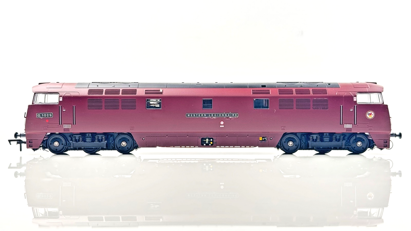 DAPOL 00 GAUGE - 4D-003-025 - CLASS 52 DIESEL WESTERN LEGIONNAIRE D1029 RENAMED