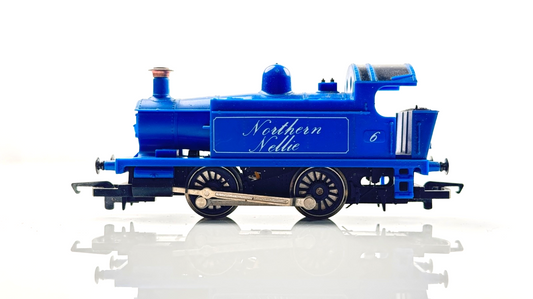 HORNBY 00 GAUGE - R758 - NORTHERN NELLIE BLUE 0-4-0 INDUSTRIAL TANK ENGINE NO.6