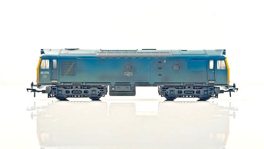 BACHMANN 00 GAUGE - 32-407 - CLASS 25/3 DIESEL 25279 BR BLUE (WEATHERED) DCC