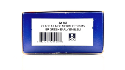 BACHMANN 00 GAUGE - 32-558 - CLASS A1 60115 MEG MERRILIES BR GREEN EARLY EMBLEM