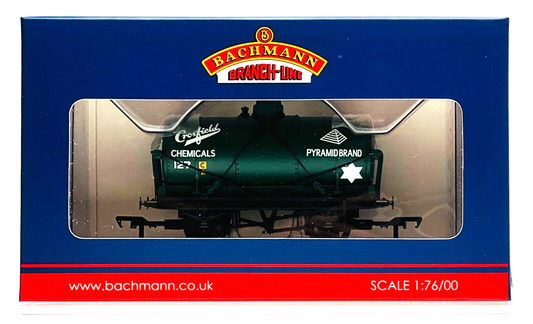 BACHMANN 00 GAUGE - 37-682A - 14 TON TANK WAGON 'CROSFIELD CHEMICALS' NEW BOXED