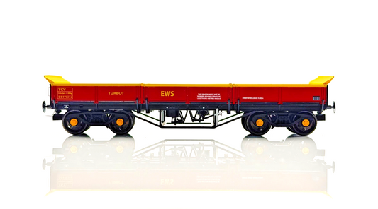 DAPOL 00 GAUGE - 4F-043-002 - TURBOT BOGIE BALLAST WAGON EWS MAROON DB978396