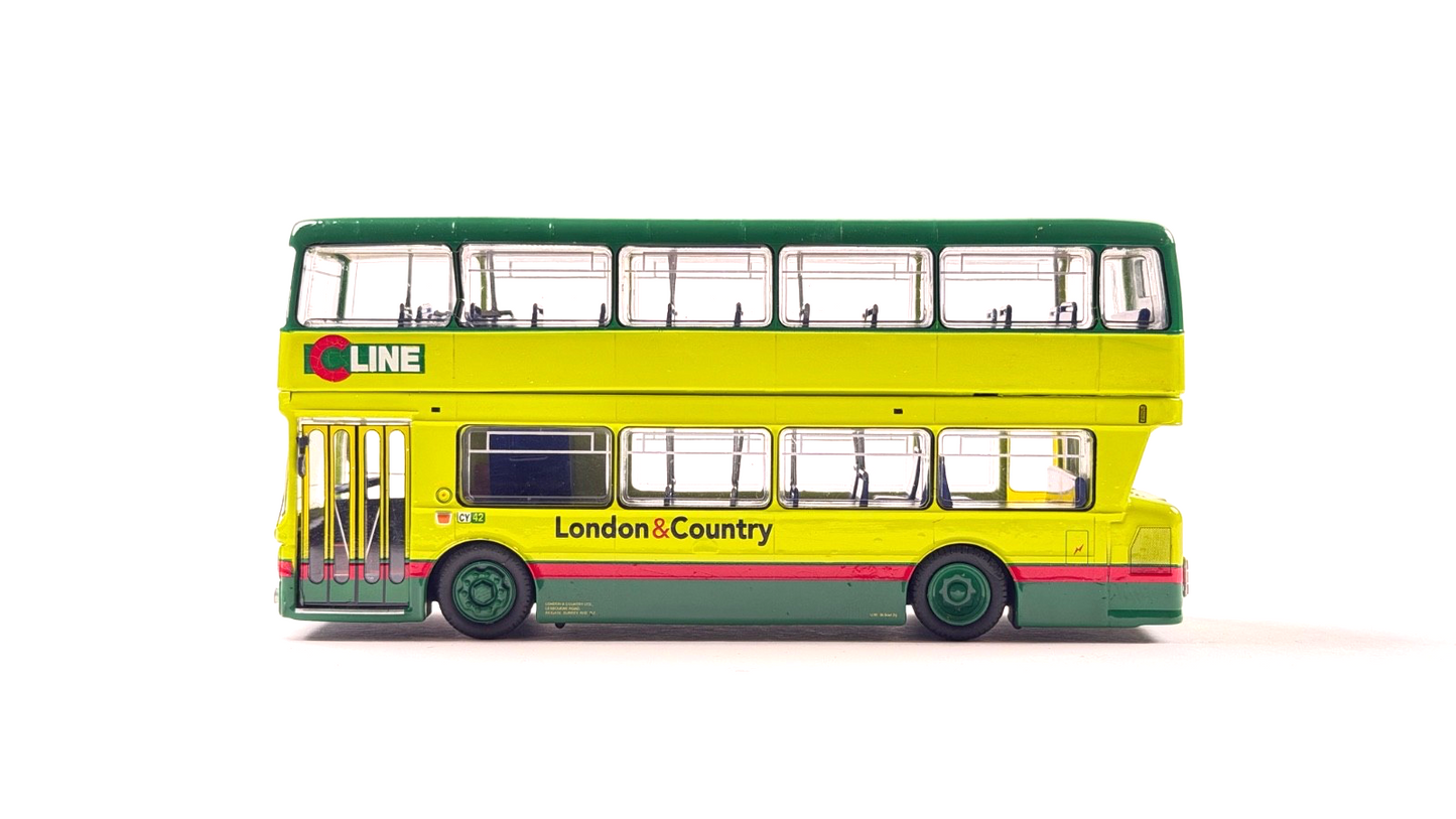 BRITBUS AN1-04 - 1/76 SCALE - PARK ROYAL NBC LONDON & COUNTRY - (IMPERFECT)