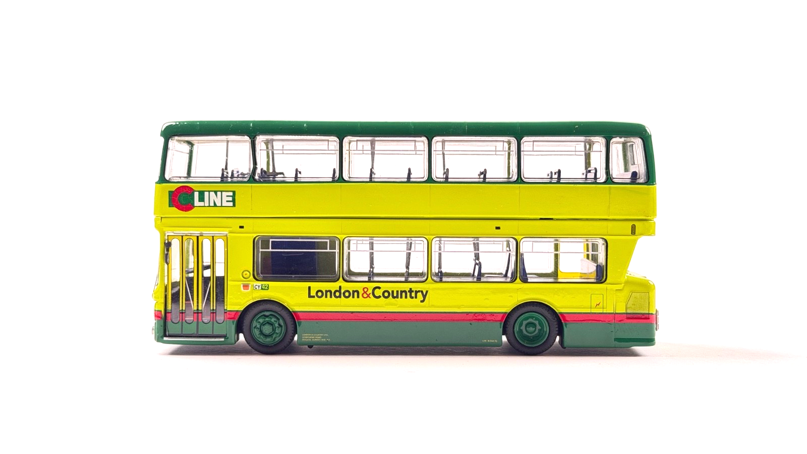BRITBUS AN1-04 - 1/76 SCALE - PARK ROYAL NBC LONDON & COUNTRY - (IMPERFECT)
