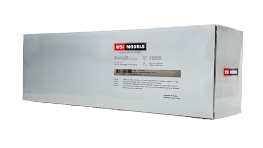 WSI 1/50 SCALE - 03-1073 - CURTAIN SIDE TRAILER 3 AXLE REFINISHED GREEN - NQP!!