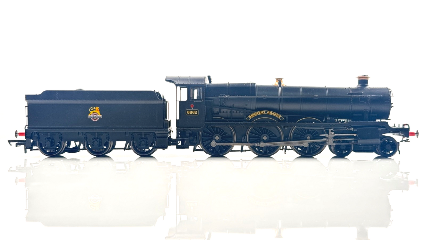 HORNBY 00 GAUGE - R2403 - BR BLACK EARLY 4-6-0 6862 DERWENT GRANGE DCC FITTED