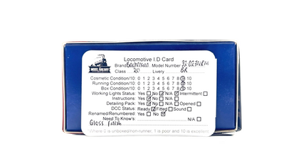 BACHMANN 00 GAUGE - 32-027NRM - CLASS 20 D8000 BR GREEN W/LADDER NRM GLOSS BOXED