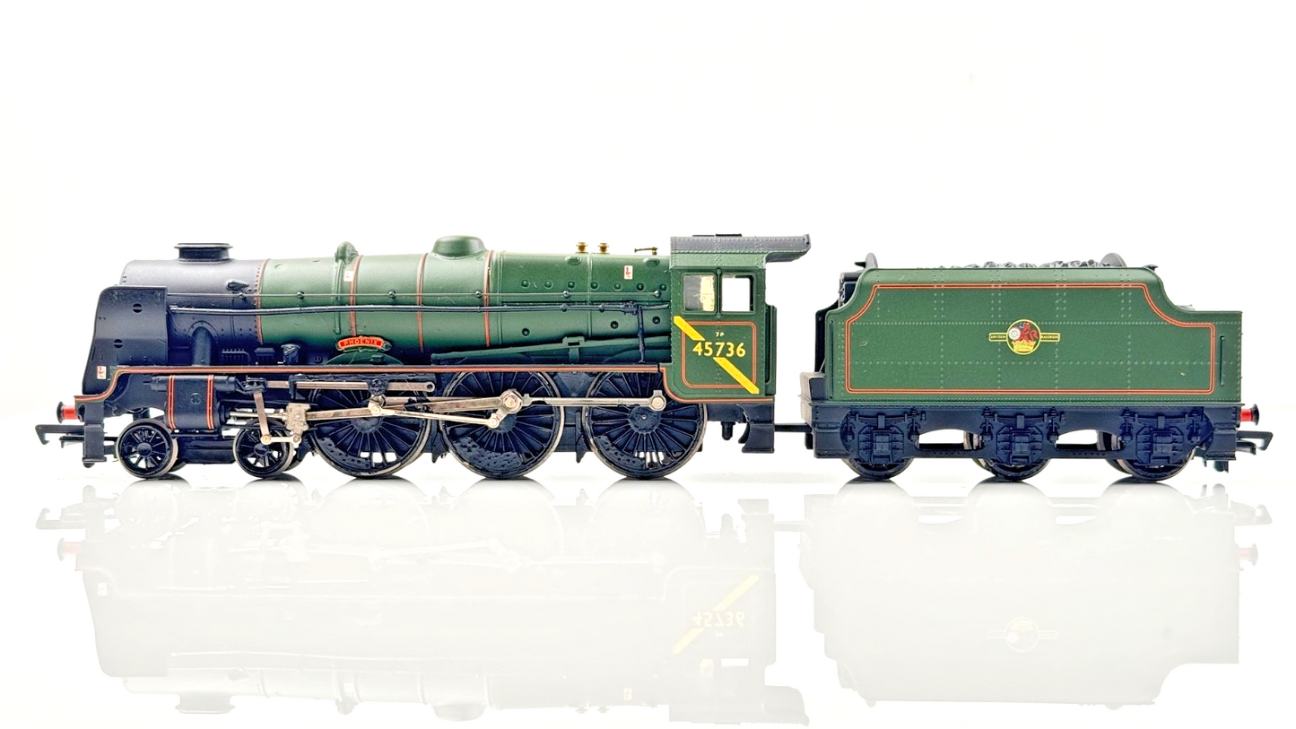 BACHMANN 00 GAUGE - 31-251 - BR GREEN 4-6-0 REBUILT JUBILEE PHOENIX 45736 BOXED