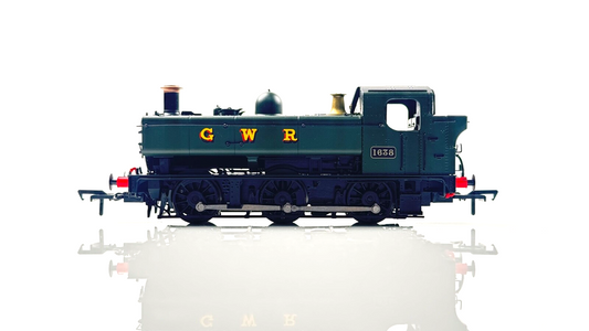 RAPIDO 00 GAUGE - MR-306 - GWR GREAT WESTERN GREEN 16XX LOCOMOTIVE 1638 - BOXED