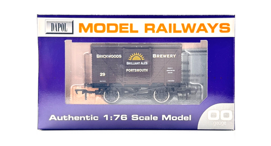 DAPOL 00 GAUGE - BRICKWOODS BREWERY BRILLIANT ALES PORTSMOUTH (LIMITED EDITION)