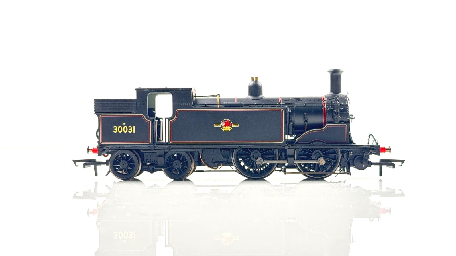 HORNBY 00 GAUGE - R2505 - BR BLACK 0-4-4 CLASS M7 LOCOMOTIVE 30031 - SPARES