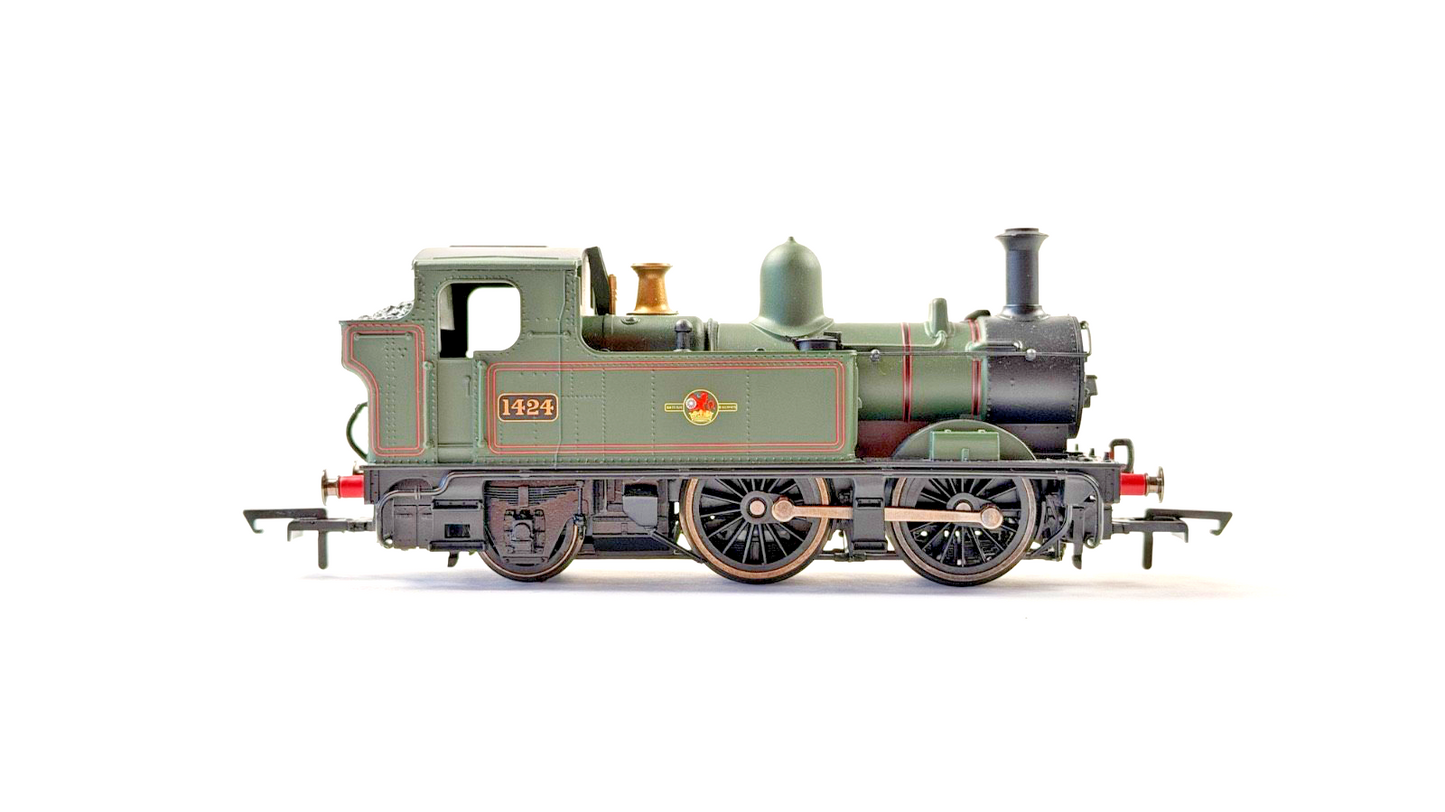 HORNBY 00 GAUGE - R3692 - BR GREEN 0-4-2T CLASS 14XX TANK LOCOMOTIVE 1424 BOXED