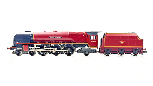HORNBY 00 GAUGE - R194 - BR MAROON 4-6-2 DUCHESS 'CITY OF LIVERPOOL' 46247 BOXED