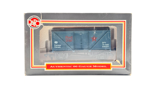 DAPOL 00 GAUGE - (WRENN) WR3-10 BR BLUE EXPRESS PARCELS RED STAR SPV VAN - BOXED