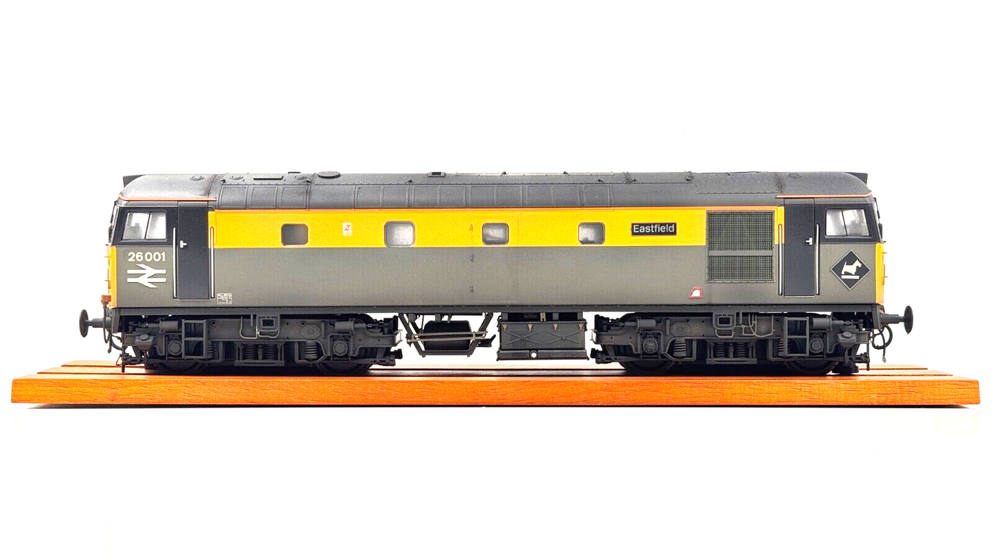 HELJAN O GAUGE - CLASS 26 DIESEL 26001 DUTCH ENGINEERS 'EASTFIELD' (JOHN NEWHAM)