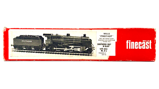 WILLS FINECAST PART KIT BUILT 00 GAUGE - SOUTHERN RAILWAY N CLASS - PROJECT