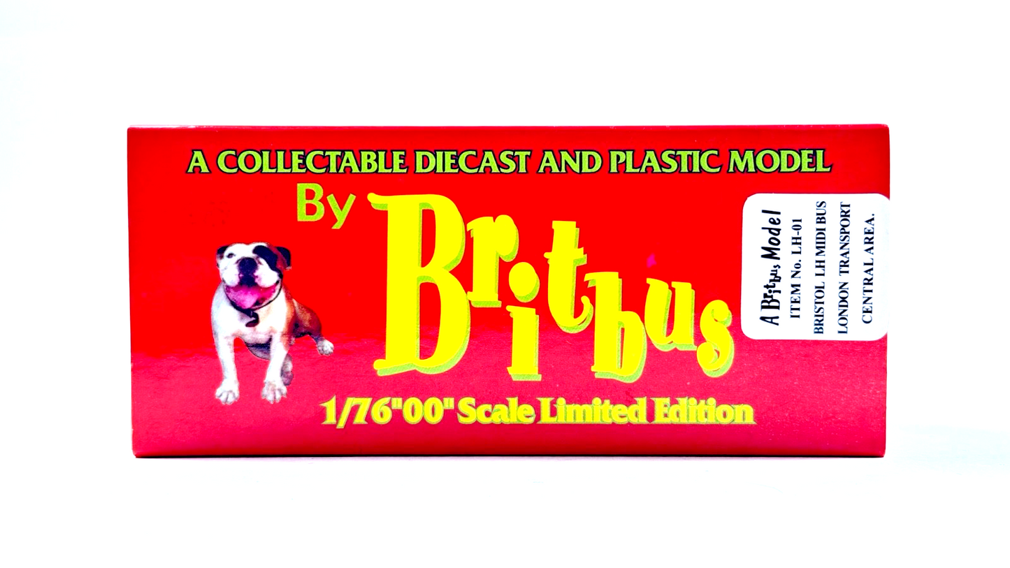 BRITBUS LH-01 - 1/76 SCALE - BRISTOL LH MIDI BUS LONDON TRANSPORT CENTRAL AREA
