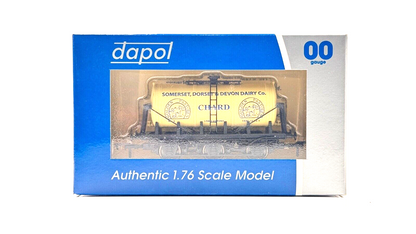 DAPOL 00 GAUGE - SOMERSET DORSET & DEVON DAIRY TANKER CHARD NO.2 - BOXED