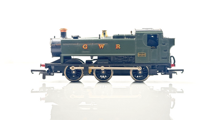 LIMA 00 GAUGE - GWR GREEN GREAT WESTERN 94XX TANK 9400 LOCOMOTIVE - UNBOXED