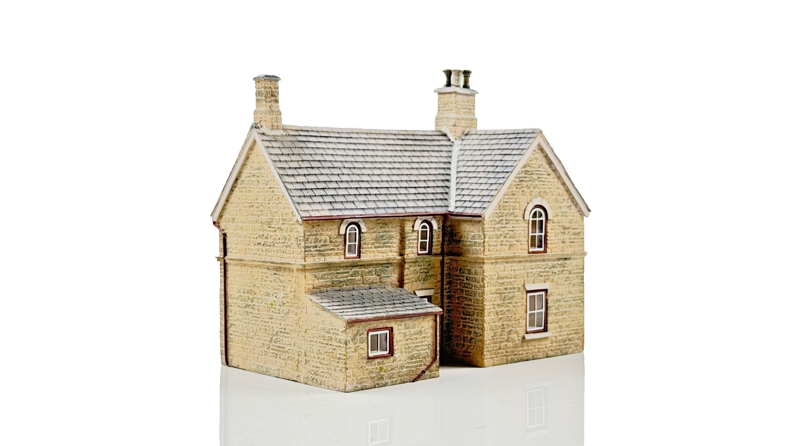 BACHMANN SCENECRAFT 00 GAUGE - 44-142 - HIGHLEY STATION HOUSE - UNBOXED