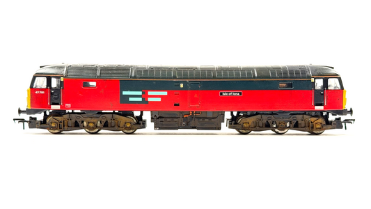 HORNBY 00 GAUGE - CLASS 47 DIESEL 47781 RES RAIL EXPRESS ISLE OF IONA UNBOXED