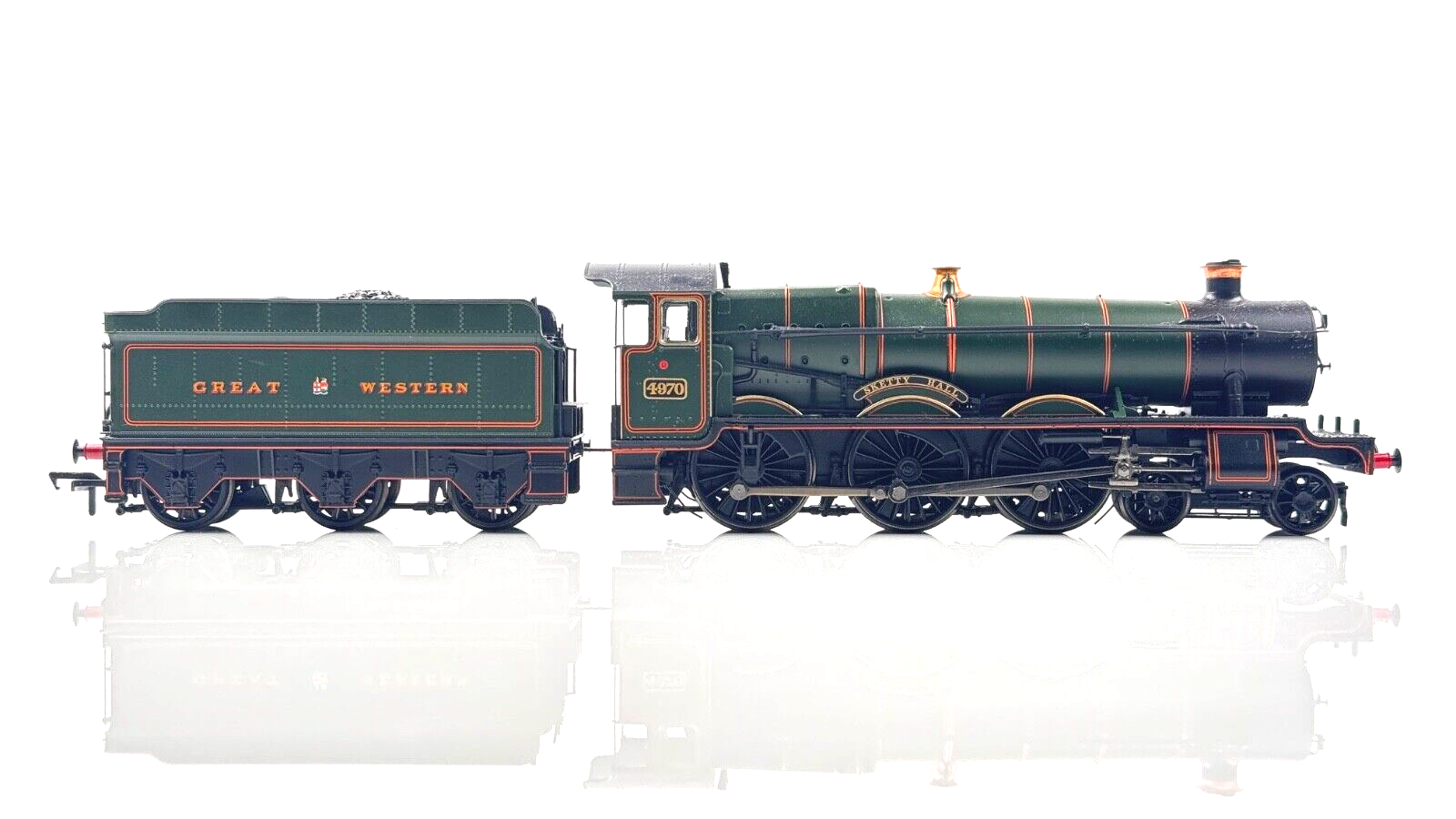 BACHMANN 00 GAUGE - 32-004 - HALL CLASS 4970 'SKETTY HALL' GREAT WESTERN GREEN