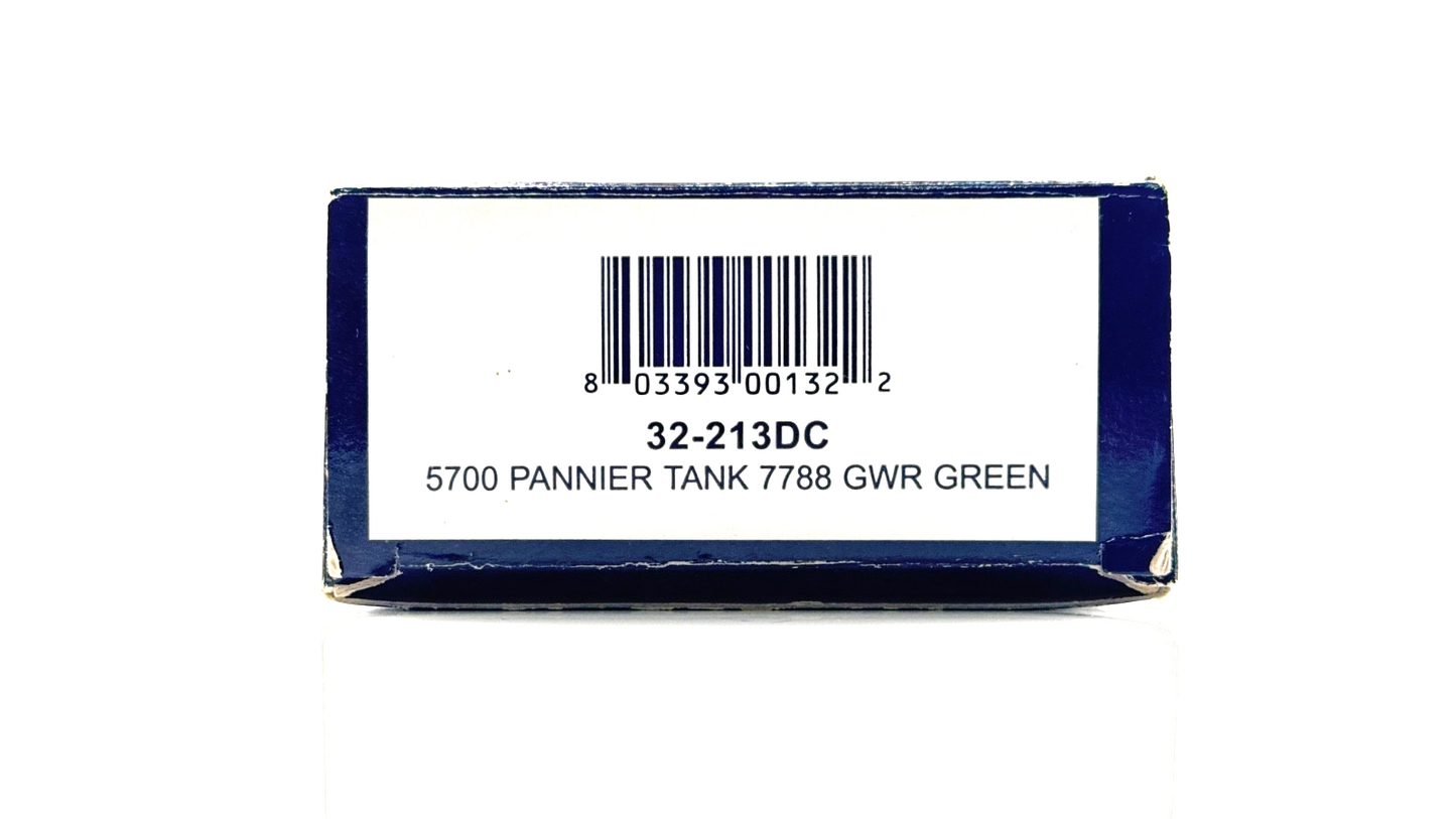 BACHMANN 00 GAUGE - 32-213DC - 5700 PANNIER TANK 7788 GWR GREEN DCC ON BOARD
