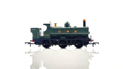 HORNBY 00 GAUGE - GWR GREAT WESTERN GREEN 0-6-0 PANNIER TANK 2733 - UNBOXED