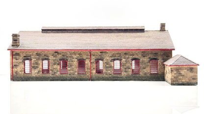 BACHMANN 00 GAUGE SCENECRAFT - 44-0157 - NER 2 ROAD ENGINE SHED - UNBOXED