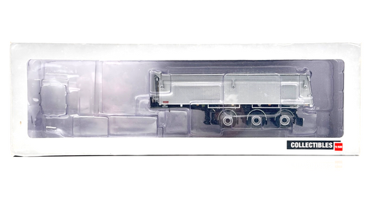 WSI 1/50 SCALE - 03-1003 - 3 AXLE ASPHALT SAND TIPPER TRAILER SILVER - BOXED