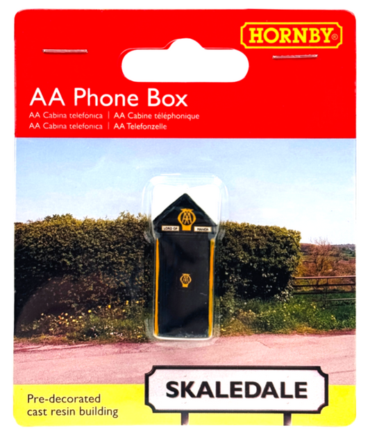 HORNBY 00 GAUGE SKALEDALE - R9867 - AA PHONE BOX - NEW CARDED