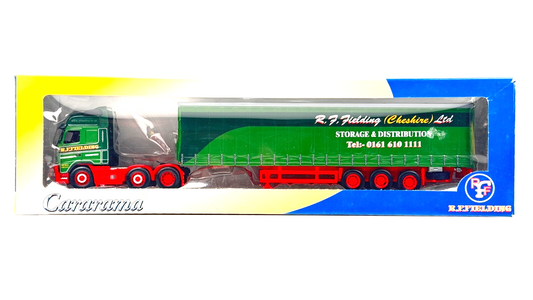 CARARAMA 1/50 - VOLVO FH12 R.F FIELDING CHESHIRE STORAGE LORRY - BOXED