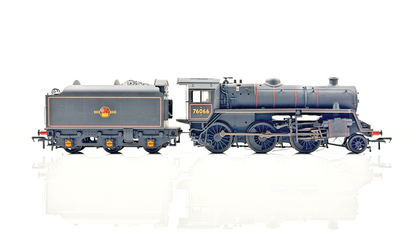 BACHMANN 00 GAUGE - 32-956 - BR STANDARD 4MT 76066 BR LINED BLACK LATE WEATHERED