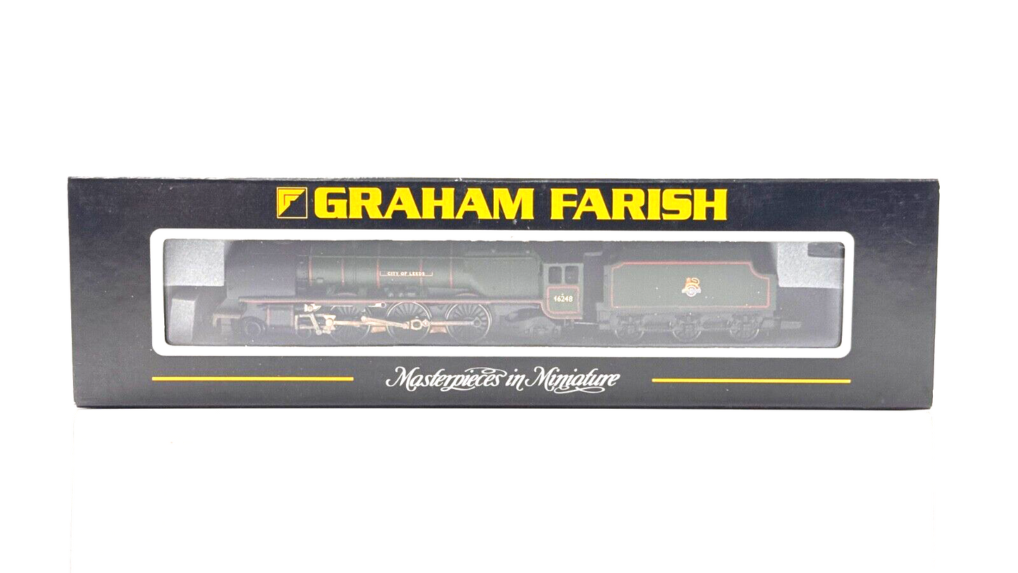 GRAHAM FARISH N GAUGE - 372-179 - 8P 46248 'CITY OF LEEDS' BR GREEN EARLY EMBLEM
