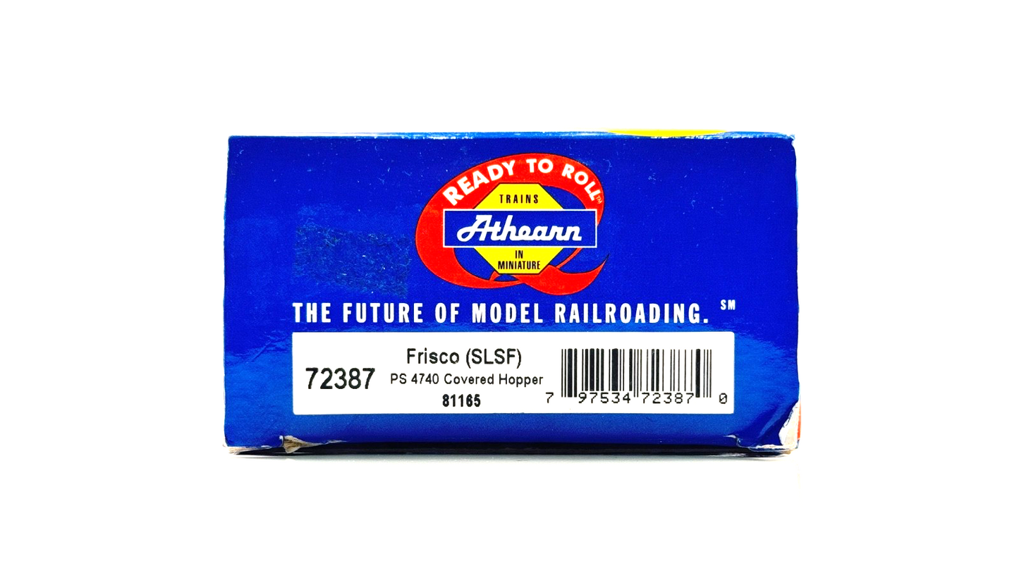 ATHEARN HO SCALE - 72387 - FRISCO (SLSF) PS 4740 COVERED HOPPER 81165 - BOXED