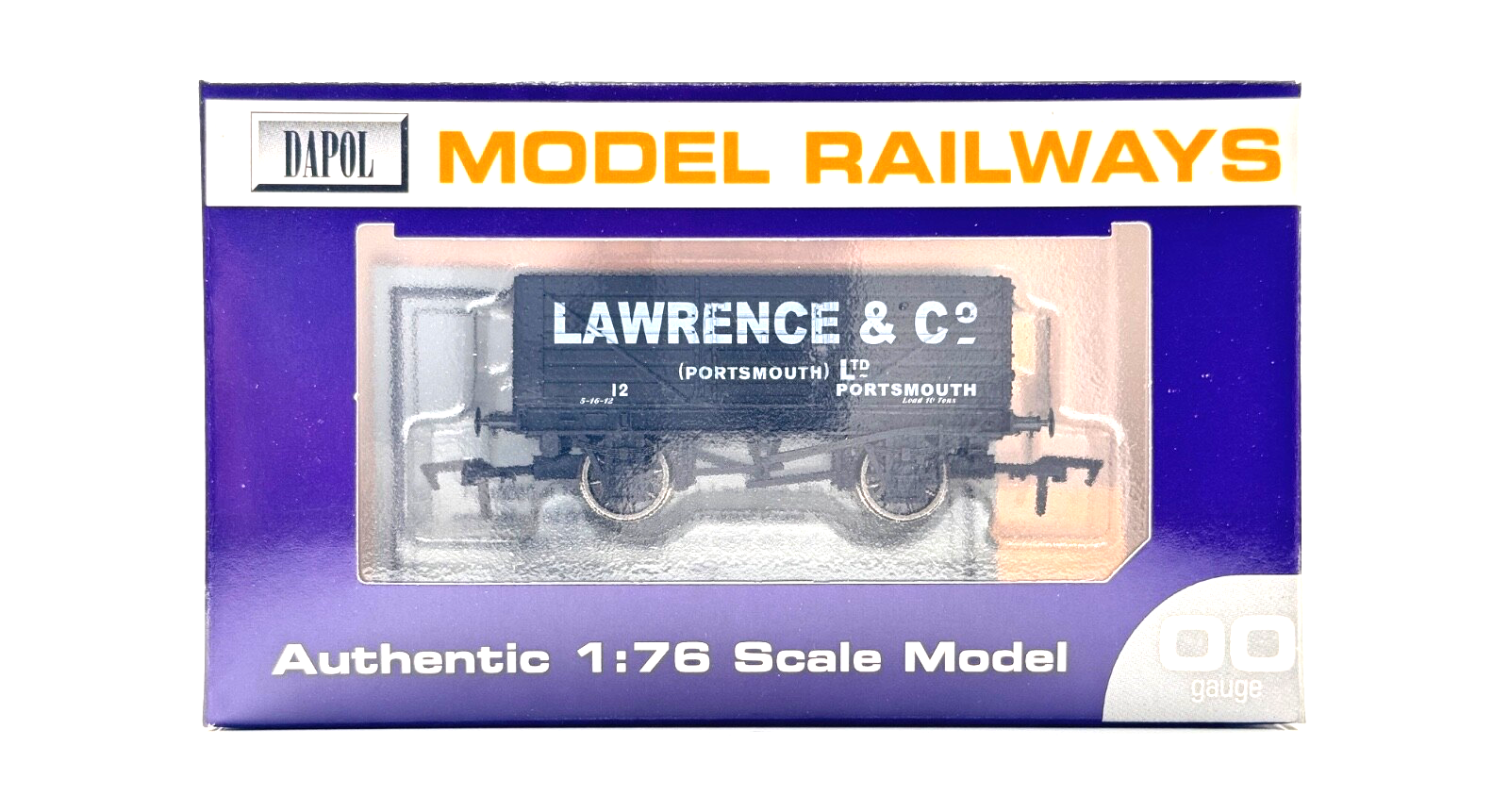 DAPOL 00 GAUGE - LAWRENCE & CO OF PORTSMOUTH WAGON NO.12 (LIMITED EDITION)