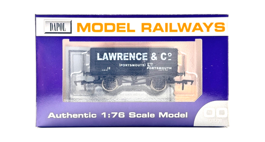 DAPOL 00 GAUGE - LAWRENCE & CO OF PORTSMOUTH WAGON NO.12 (LIMITED EDITION)