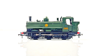 BACHMANN 00 GAUGE - 32-198 - GWR 8750 TANK 3650 GWR GREEN (SHIRTBUTTON) BOXED