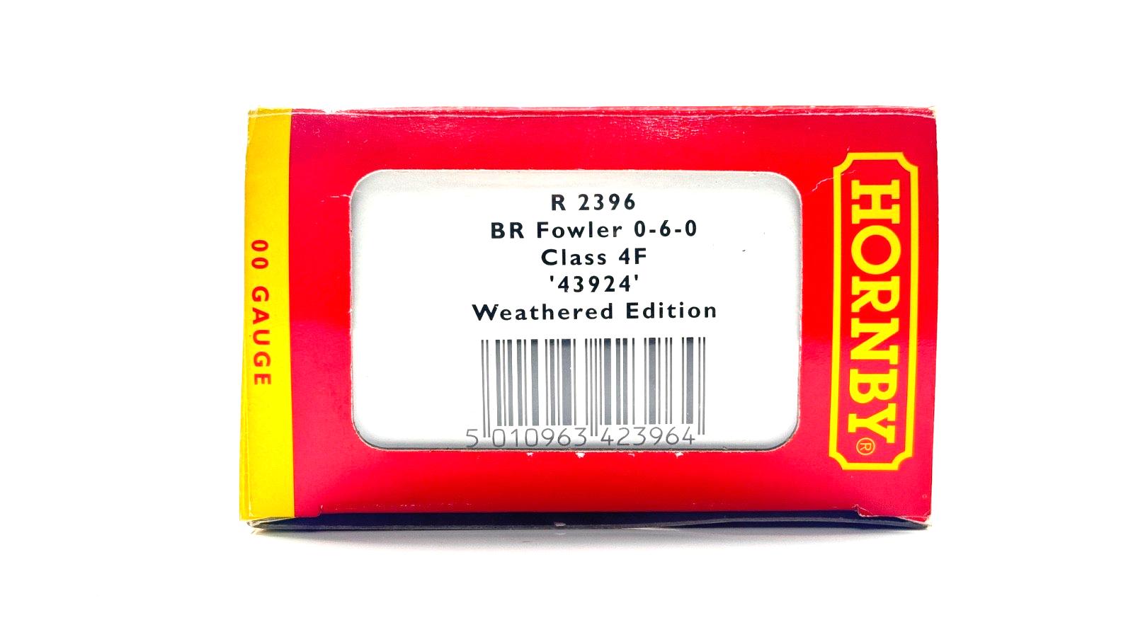 HORNBY 00 GAUGE - R2396 - BRITISH RAILWAYS BLACK FOWLER 0-6-0 CLASS 4F 43924 (W)