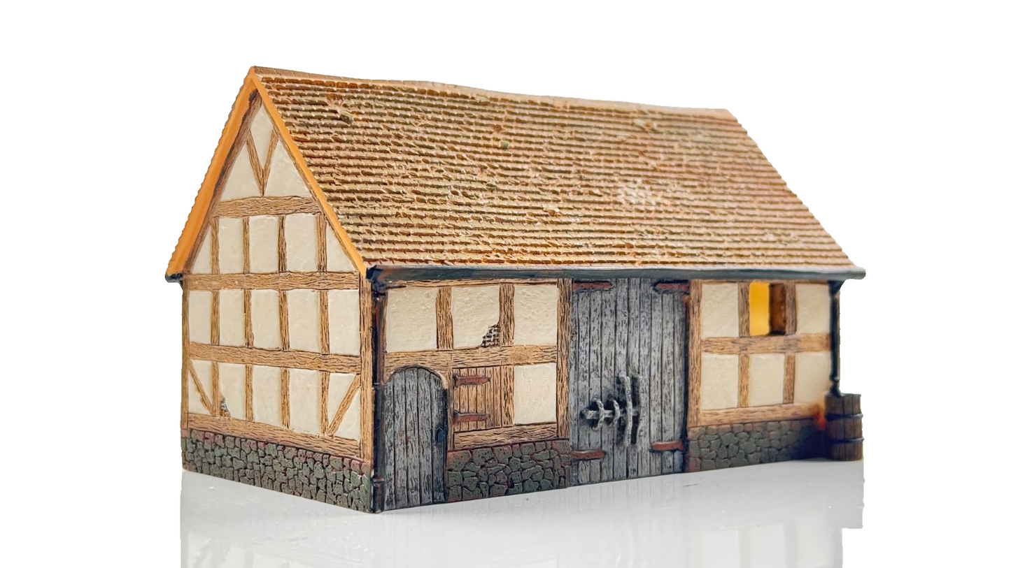 HORNBY 00 GAUGE SKALEDALE - R8524 - HOLLY FARM BARN - BOXED