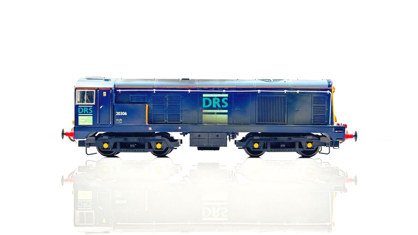 BACHMANN 00 GAUGE - CLASS 20/3 20306 20307 DRS REFINISHED TWIN SET WITH LIGHTS