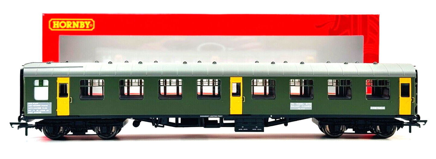 HORNBY 00 GAUGE - R40008 - BALLAST CLEANER STAFF MK1 CORRIDOR 2ND CLASS COACH