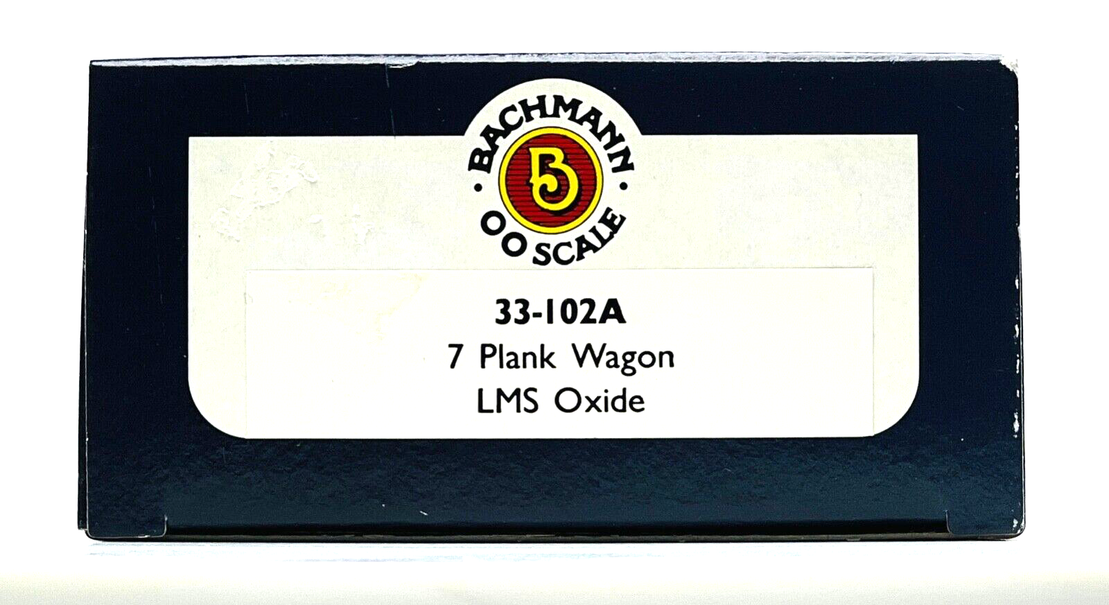 BACHMANN 00 GAUGE - 33-102A - 7 PLANK 13T WAGON 'LMS OXIDE' - BOXED