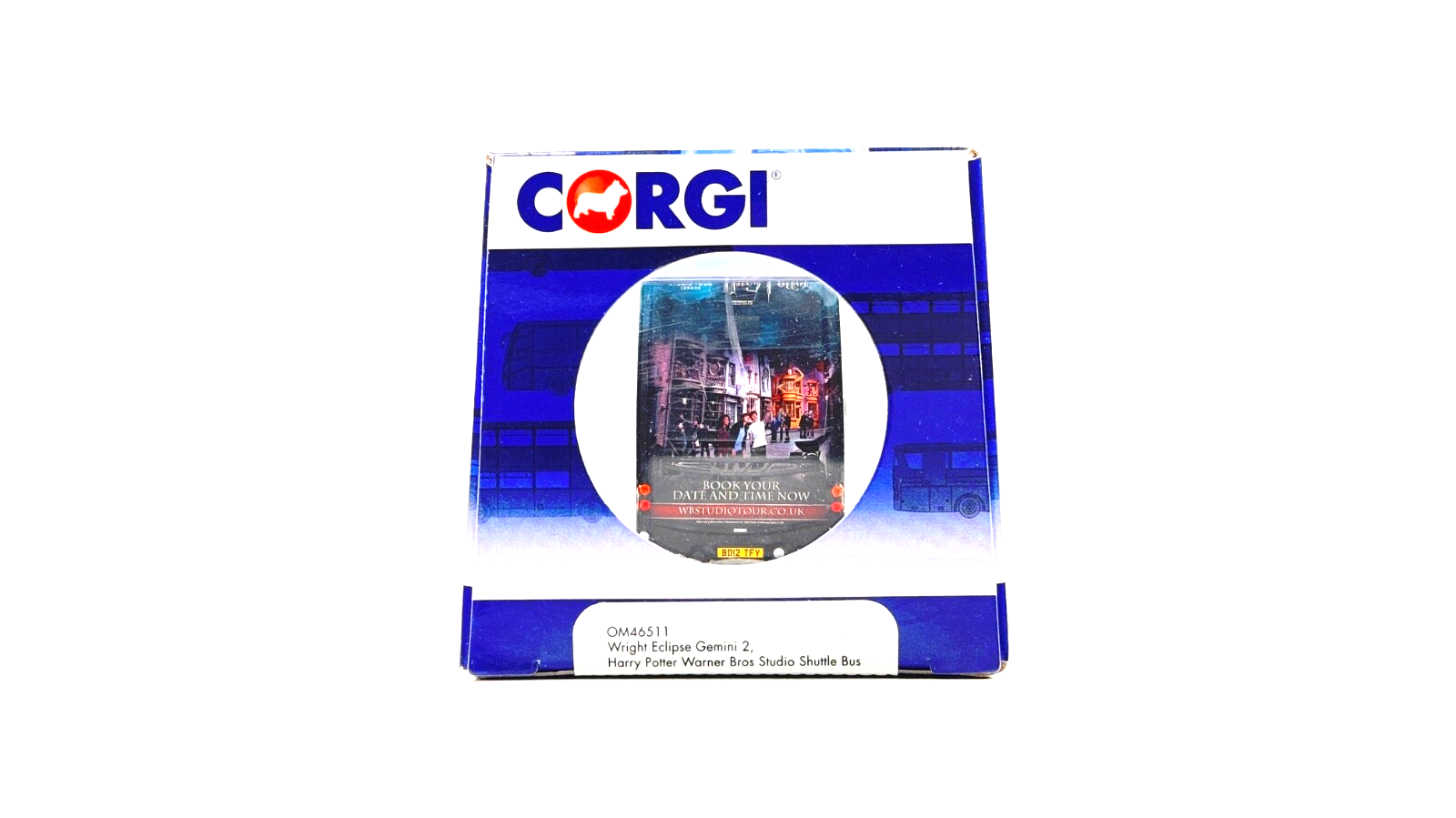 CORGI OOC 1/76 SCALE - OM46511 - WRIGHT ECLIPSE GEMINI HARRY POTTER WARNER BROS