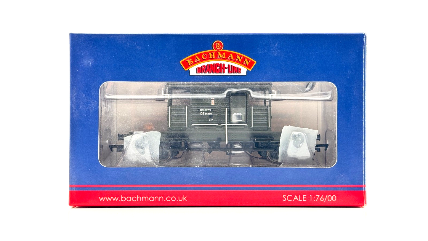 BACHMANN 00 GAUGE - 38-404 - SR PILL BOX BRAKE VAN BR DEPT OLIVE GREEN - BOXED