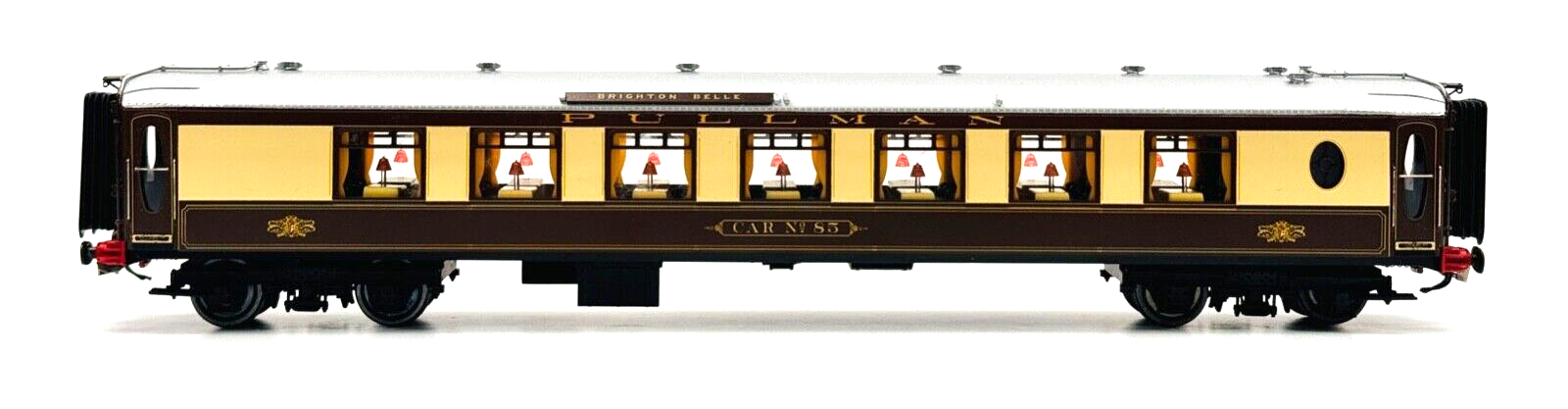 GOLDEN AGE MODELS OO GAUGE - BRIGHTON BELLE 5 CAR PULLMAN SET #3053 DCC FITTED