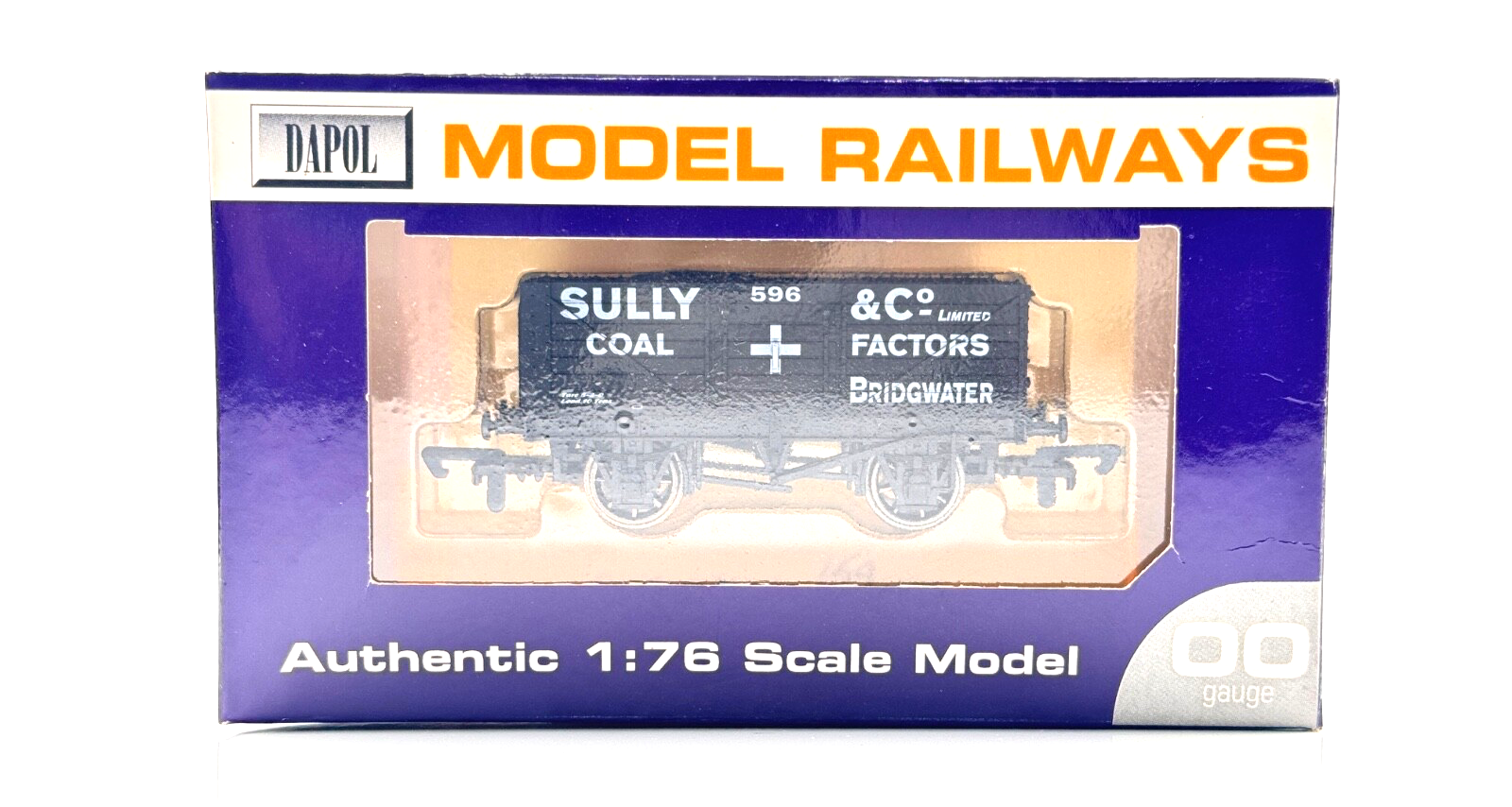 DAPOL 00 GAUGE - SULLY & CO COAL FACTORS BRIDGWATER WAGON 596 (LIMITED EDITION)
