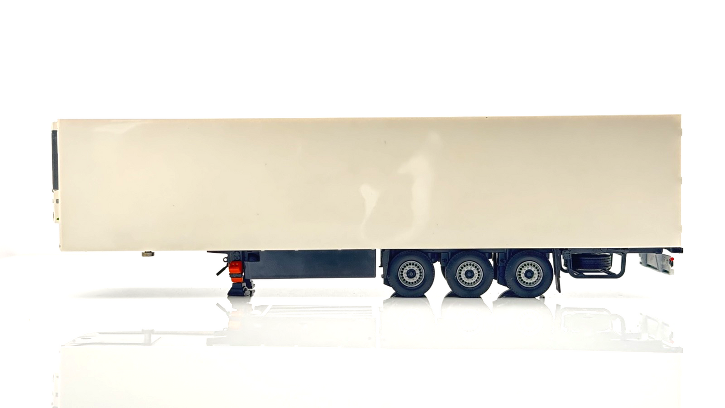 TEKNO 1/50 SCALE - 62198 - REEFER TRAILER THERMOKING SLX PLAIN WHITE BOXED