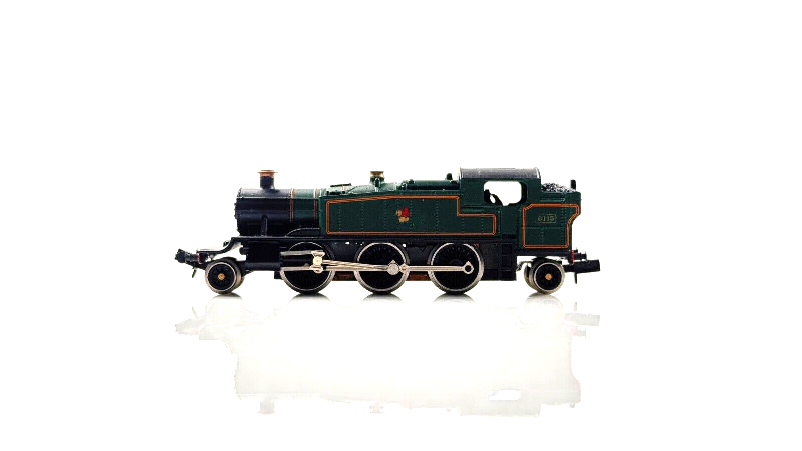 GRAHAM FARISH N GAUGE - NO.1605 - PRAIRIE TANK BR GREEN 6115 - BOXED