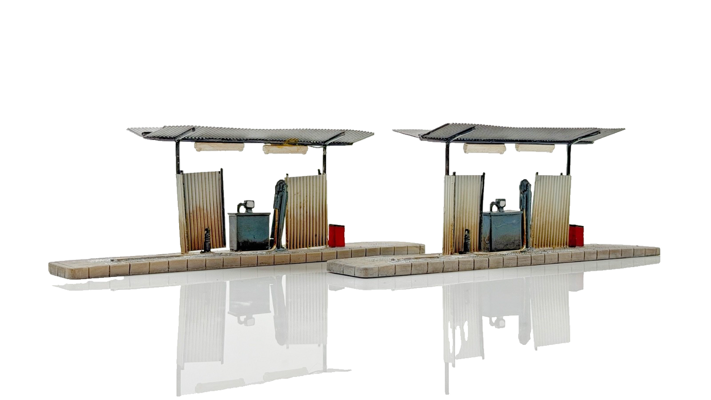 BACHMANN SCENECRAFT 00 GAUGE - 44-040 - DIESEL FUELLING POINT X 2 - UNBOXED